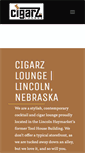 Mobile Screenshot of cigarzlounge.com
